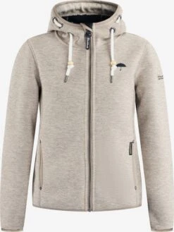 Schmuddelwedda Vestes Dextérieur Veste En Polaire Femme Camel