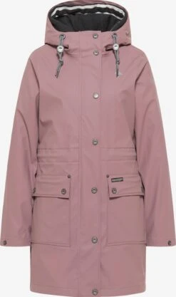 Schmuddelwedda Manteaux De Pluie Manteau Fonctionnel Femme Rose Ancienne