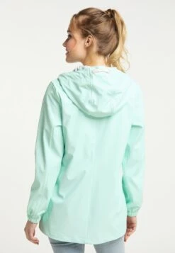Schmuddelwedda Manteaux De Pluie Manteau Fonctionnel Femme Bleu Clair -Schmuddelwedda 0349bd6ea15ae39e81730336283dcbac