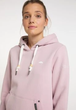 Schmuddelwedda Sweats à Capuche Sweat-shirt Femme Rose Clair -Schmuddelwedda 045e23556a1aa07471adb1a3a93ee8b6