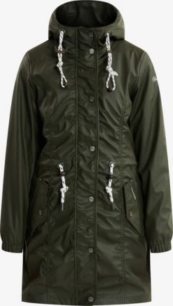 Schmuddelwedda Manteaux De Pluie Manteau Fonctionnel Femme Vert