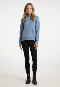 Schmuddelwedda Sweats à Capuche Sweat-shirt Femme Bleu Fumé -Schmuddelwedda 0662ddf490f5060a15af7169c849a72e