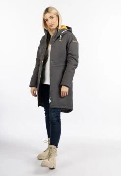 Schmuddelwedda Manteaux De Pluie Manteau Fonctionnel Femme Gris -Schmuddelwedda 0668bd97120f5085092886047120980b