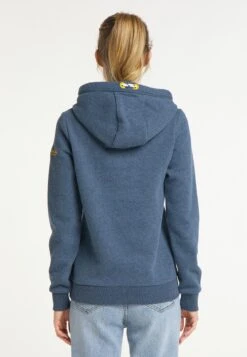 Schmuddelwedda Sweats à Capuche Sweat-shirt Hamburg Hafencity Femme Bleu Chiné -Schmuddelwedda 07a1726956cf751ae3ecba5ddf79fec9