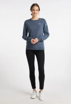 Schmuddelwedda Sweats Sweat-shirt Femme Bleu-gris -Schmuddelwedda 0ca4054b190b602aab94b74b1433b217