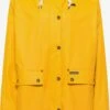 Schmuddelwedda Manteaux De Pluie Manteau Mi-saison Femme Moutarde