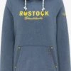 Schmuddelwedda Sweats à Capuche Sweat-shirt Rostock Femme Bleu Chiné -Schmuddelwedda 0d8eccee7514b80ead9e7476fbe68bbc