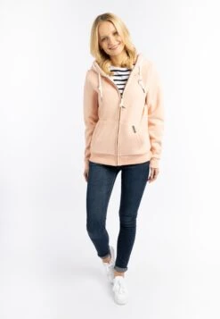 Schmuddelwedda Sweats Zippés Veste De Survêtement Femme Pêche -Schmuddelwedda 0e43f097b0e80d9798857b0c5723fc32