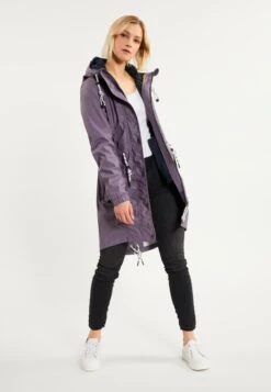 Schmuddelwedda Manteaux De Pluie Manteau Fonctionnel Femme Violet Foncé -Schmuddelwedda 102643a185e20423c7eb8d33012b8837