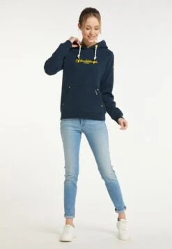 Schmuddelwedda Sweats à Capuche Sweat-shirt Ostsee Femme Bleu Marine -Schmuddelwedda 105cf3d25a316a44e0c7d36bae1b90d6