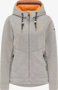 Schmuddelwedda Vestes De Mi-saison Veste Mi-saison Femme Gris Chiné