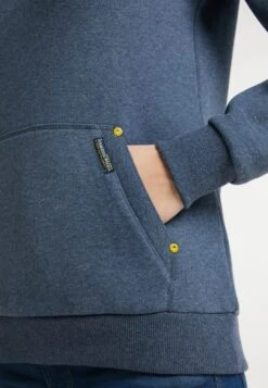 Schmuddelwedda Sweats à Capuche Sweat-shirt Scharbeutz Femme Bleu Chiné -Schmuddelwedda 12e424a4013315f0b2cb832406294f0d