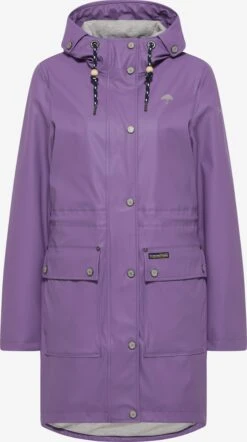 Schmuddelwedda Manteaux De Pluie Manteau Mi-saison Femme Violet