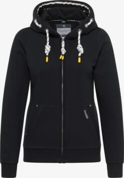 Schmuddelwedda Sweats Zippés Veste De Survêtement Femme Noir