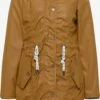 Schmuddelwedda Parkas Parka Mi-saison Femme Cognac -Schmuddelwedda 154204904598ba30efacfac9d4529672