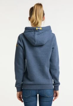 Schmuddelwedda Sweats à Capuche Sweat-shirt Heiligenhafen Femme Bleu Chiné -Schmuddelwedda 1686bceb65aa554e70a254ccb0494a53