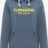 Schmuddelwedda Sweats à Capuche Sweat-shirt Flensburg Femme Bleu Chiné -Schmuddelwedda 17d077c7e4ed6cdac0ffe1d953195bc2