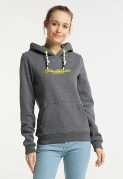 Schmuddelwedda Sweats à Capuche Sweat-shirt Warnemünde Femme Gris Chiné -Schmuddelwedda 1cd549a8dc707f6b618845130b0433f1