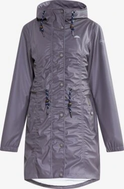 Schmuddelwedda Manteaux De Pluie Manteau Fonctionnel Femme Pierre