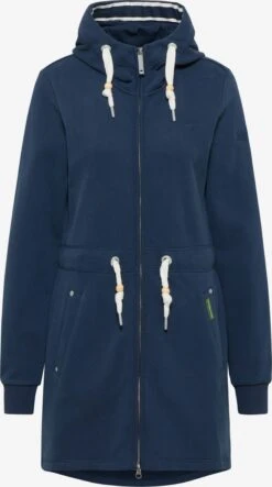 Schmuddelwedda Sweats Zippés Veste De Survêtement Femme Marine