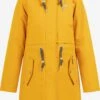 Schmuddelwedda Parkas Parka D’hiver Femme Moutarde -Schmuddelwedda 27190805ac4e5cac10ab67e648cedd74