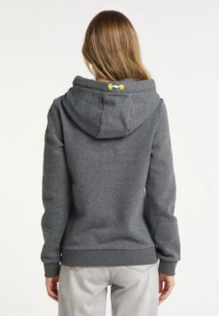 Schmuddelwedda Sweats à Capuche Sweat-shirt Hamburg Hafencity Femme Gris Chiné -Schmuddelwedda 2d509ea77cdb352bacd636026cc79e41