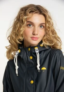 Schmuddelwedda Manteaux De Pluie Manteau Mi-saison Femme Bleu Outremer 6 Schmuddelwedda Manteaux De Pluie Manteau Mi-saison Femme Bleu Outremer -Schmuddelwedda 33a1872acece4cfdec8e1f52e8d379a9