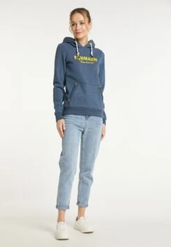 Schmuddelwedda Sweats à Capuche Sweat-shirt Femme Bleu 5 Schmuddelwedda Sweats à Capuche Sweat-shirt Femme Bleu -Schmuddelwedda 343dea55fa0a1cece6f8cee03e1eab5a