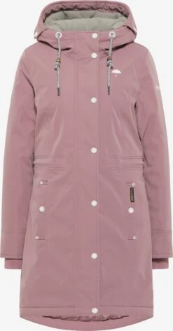 Schmuddelwedda Manteaux Dhiver Manteau D’hiver Femme Rose Ancienne