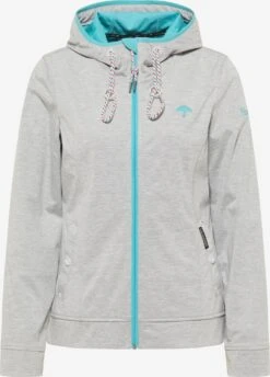 Schmuddelwedda Vestes Dextérieur Veste Fonctionnelle Kianna Femme Gris Chiné