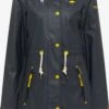 Schmuddelwedda Manteaux De Pluie Manteau Mi-saison Femme Bleu Outremer
