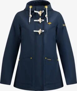 Schmuddelwedda Manteaux Courts Manteau Mi-saison Femme Marine