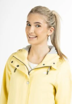Schmuddelwedda Vestes De Mi-saison Veste Mi-saison Femme Jaune Clair -Schmuddelwedda 3f55cb4a9239af62cc374b06af7f5c2e