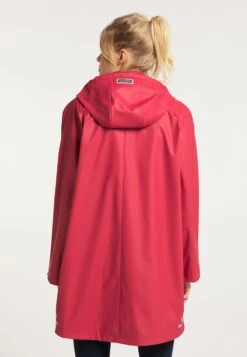 Schmuddelwedda Manteaux De Pluie Manteau Mi-saison Femme Rouge -Schmuddelwedda 42cc2d4f52d3da7cf1fb63d732e13ad2