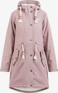 Schmuddelwedda Vestes Dextérieur Veste Fonctionnelle Femme Rose Ancienne