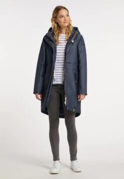 Schmuddelwedda Manteaux De Pluie Manteau Fonctionnel Femme Marine -Schmuddelwedda 4463e82b2add67dd15a2532be2ea18e9