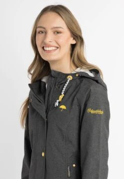 Schmuddelwedda Vestes De Mi-saison Veste Mi-saison Femme Anthracite 6 Schmuddelwedda Vestes De Mi-saison Veste Mi-saison Femme Anthracite -Schmuddelwedda 49641148d6f58a50967cc82aef47ed92