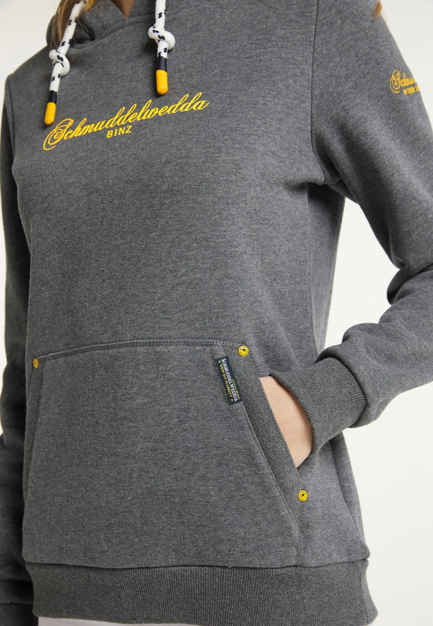 Sweats à capuche Sweat-shirt Binz Femme gris chiné Schmuddelwedda Sweats à Capuche Sweat-shirt Binz Femme Gris Chiné -Schmuddelwedda 4a03dbbb2e4ae8a93fe78467e496a701 scaled