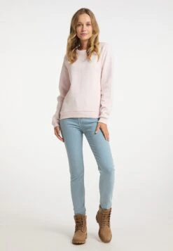 Schmuddelwedda Sweats Sweat-shirt Femme Rose Clair -Schmuddelwedda 4b2b43d8072d1b93f1009ec5df125e16