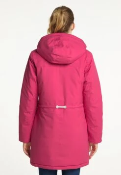 Schmuddelwedda Parkas Parka D’hiver Femme Rose Foncé -Schmuddelwedda 4cf738cb77037f99a561795ecb55d687