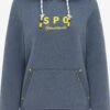 Schmuddelwedda Sweats à Capuche Sweat-shirt Sankt Peter-Ording Femme Bleu Chiné