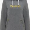 Schmuddelwedda Sweats à Capuche Sweat-shirt Hamburg St. Pauli Femme Gris Chiné -Schmuddelwedda 509ccab65f61a0b97a6d4cb7ad0857d5