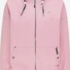 Schmuddelwedda Vestes De Mi-saison Veste Mi-saison Femme Rose -Schmuddelwedda 50c329c1d5b4de47f5f265929b477a57