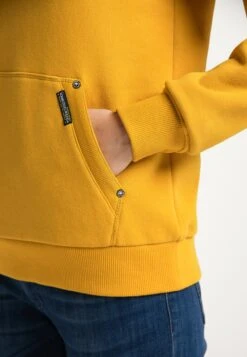 Schmuddelwedda Sweats à Capuche Sweat-shirt Femme Curry -Schmuddelwedda 545c7fe69b36cb9e06216a5a11d90a65