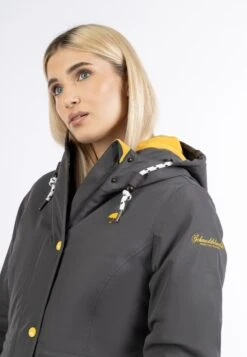 Schmuddelwedda Manteaux De Pluie Manteau Fonctionnel Femme Gris -Schmuddelwedda 56b3cec4d9b71e791a3d518110cb170e