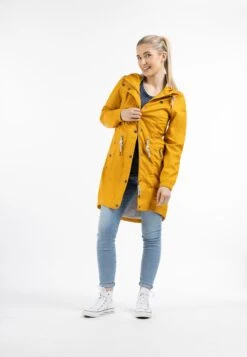 Schmuddelwedda Manteaux De Pluie Manteau Fonctionnel Femme Safran -Schmuddelwedda 5898f2a1a43909a2a0c07d4bf65e1140