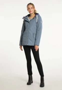 Schmuddelwedda Vestes Dhiver Veste D’hiver Femme Bleu Fumé -Schmuddelwedda 59d4d2334d1d4c88b9d561ffea26148e