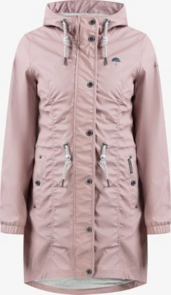 Schmuddelwedda Manteaux De Pluie Manteau Fonctionnel Femme Rose Pastel