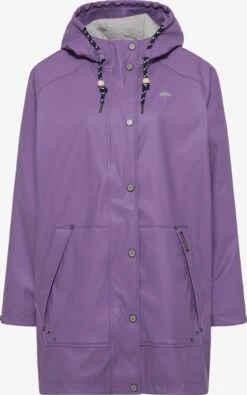 Schmuddelwedda Manteaux De Pluie Manteau Mi-saison Femme Violet Clair