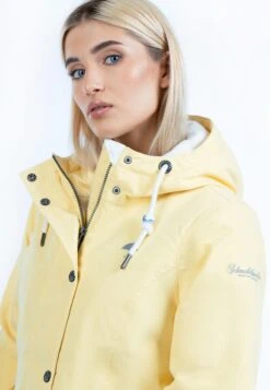 Schmuddelwedda Vestes Dextérieur Veste Fonctionnelle Femme Jaune Clair -Schmuddelwedda 5dd94b5352662d24b6486ffa535bfc29